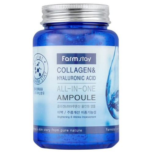 ژل آبرسان (آمپول) فارم استی مدل هیالورونیک اسید و کلاژن