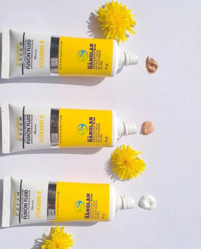 ضدآفتاب رنگی هانگلن رنگ لایت بژ (روشن)