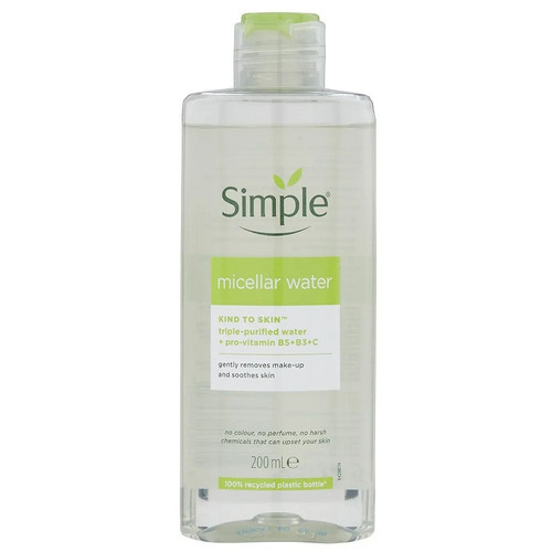 میسلار واتر انواع پوست سیمپل حجم 200 میل