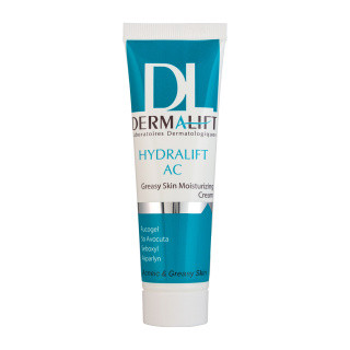 کرم مرطوب کننده درمالیفت مدل Hydralift Ac مناسب پوست مختلط و چرب حجم 50 میل