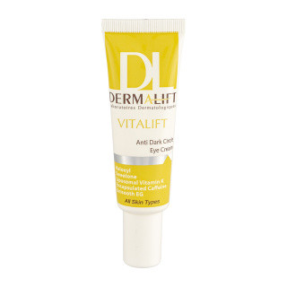 کرم دور چشم روشن کننده و ضد تیرگی ویتالیفت 25میل درمالیفت