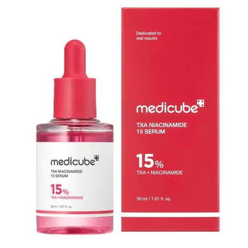 سرم ضد جوش و ضدلک نیاسینامید و ترانگزامیک اسید مدی کیوب