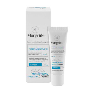 کرم مرطوب کننده و آبرسان قوی مارگریت مناسب پوست خشک و نرمال حجم 50 میل