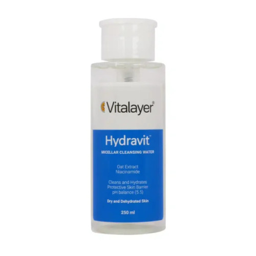 میسلارواتر هیدراویت ویتالیر مناسب پوست خشک و معمولی 250 میلی لیتر